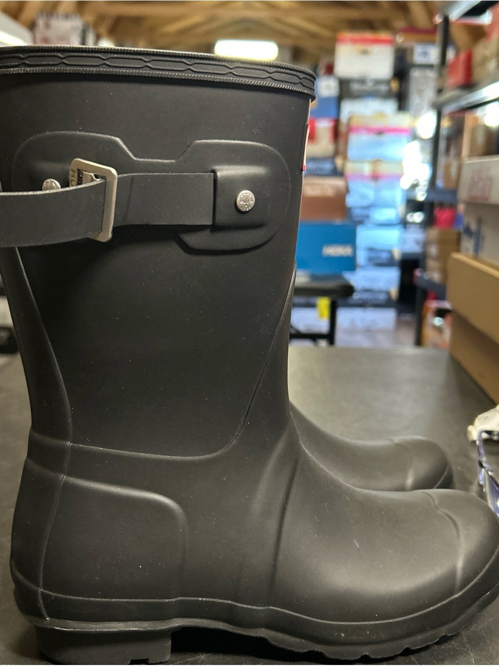 Women’s Hunter Shirt Boots w/Adjustable Straps Size 7. No Box